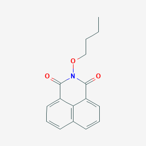 molecular formula C16H15NO3 B5120623 2-butoxy-1H-benzo[de]isoquinoline-1,3(2H)-dione 
