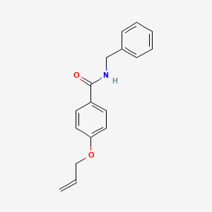molecular formula C17H17NO2 B5120818 4-(allyloxy)-N-benzylbenzamide 