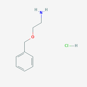 molecular formula C9H14ClNO B051211 2-(苄氧基)乙胺盐酸盐 CAS No. 10578-75-3