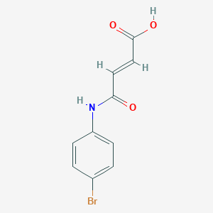 molecular formula C10H8BrNO3 B512133 N-(4-溴苯基)马来酰胺酸 CAS No. 36847-86-6