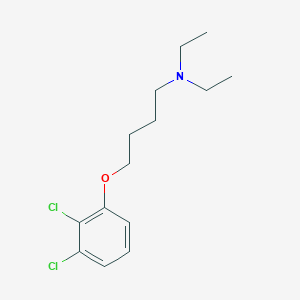 molecular formula C14H21Cl2NO B5121444 4-(2,3-dichlorophenoxy)-N,N-diethyl-1-butanamine 