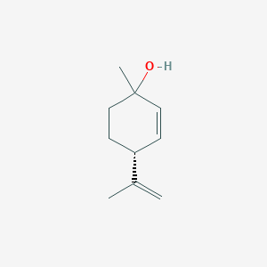 molecular formula C10H16O B051215 (4R)-1-甲基-4-(丙-1-烯-2-基)环己-2-烯醇 CAS No. 861892-40-2