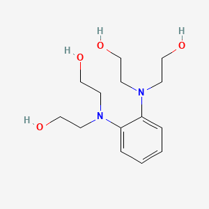 molecular formula C14H24N2O4 B5121823 2,2',2'',2'''-(1,2-phenylenedinitrilo)tetraethanol CAS No. 22745-71-7