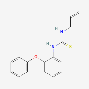 molecular formula C16H16N2OS B5122329 N-allyl-N'-(2-phenoxyphenyl)thiourea 