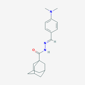 N'-[4-(dimethylamino)benzylidene]-1-adamantanecarbohydrazide