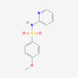 molecular formula C12H12N2O3S B512301 4-甲氧基-N-吡啶-2-基苯磺酰胺 CAS No. 91393-33-8