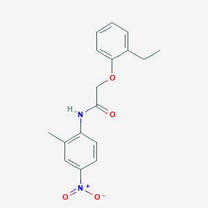 2-(2-ethylphenoxy)-N-(2-methyl-4-nitrophenyl)acetamide