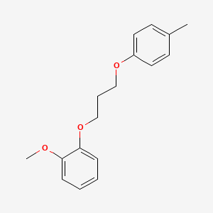 molecular formula C17H20O3 B5123834 1-methoxy-2-[3-(4-methylphenoxy)propoxy]benzene 