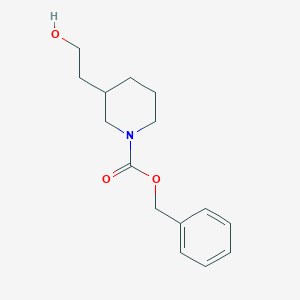 B051239 Benzyl 3-(2-hydroxyethyl)piperidine-1-carboxylate CAS No. 115909-93-8