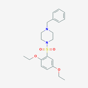 1-Benzyl-4-(2,5-diethoxyphenyl)sulfonylpiperazine
