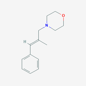 molecular formula C14H19NO B5124234 4-(2-methyl-3-phenyl-2-propen-1-yl)morpholine 