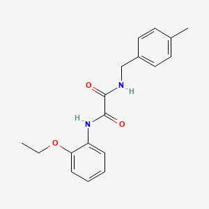 molecular formula C18H20N2O3 B5124263 N-(2-ethoxyphenyl)-N'-(4-methylbenzyl)ethanediamide 