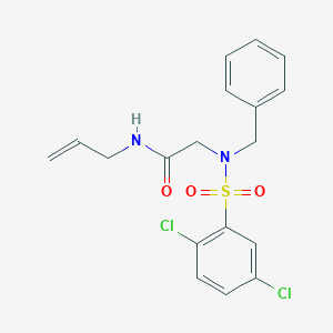N~1~-allyl-N~2~-benzyl-N~2~-[(2,5-dichlorophenyl)sulfonyl]glycinamide