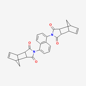 4,4'-(1,5-naphthalenediyl)bis(4-azatricyclo[5.2.1.0~2,6~]dec-8-ene-3,5-dione)