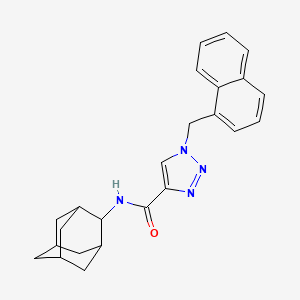 N-2-adamantyl-1-(1-naphthylmethyl)-1H-1,2,3-triazole-4-carboxamide