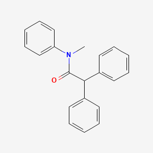 molecular formula C21H19NO B5125004 N-methyl-N,2,2-triphenylacetamide 