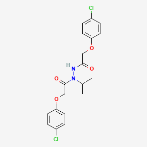 2-(4-chlorophenoxy)-N'-[(4-chlorophenoxy)acetyl]-N-isopropylacetohydrazide