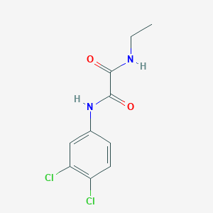 molecular formula C10H10Cl2N2O2 B5125174 N-(3,4-dichlorophenyl)-N'-ethylethanediamide 