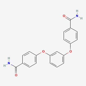 molecular formula C20H16N2O4 B5125427 4,4'-[1,3-phenylenebis(oxy)]dibenzamide 