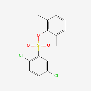 molecular formula C14H12Cl2O3S B5125501 2,6-dimethylphenyl 2,5-dichlorobenzenesulfonate 