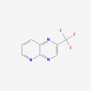 B051264 2-(Trifluoromethyl)pyrido[2,3-b]pyrazine CAS No. 115652-65-8