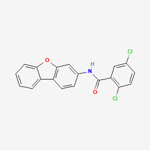 2,5-dichloro-N-dibenzo[b,d]furan-3-ylbenzamide