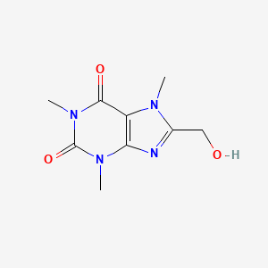 8-(hydroxymethyl)-1,3,7-trimethyl-3,7-dihydro-1H-purine-2,6-dione