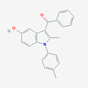 [5-hydroxy-2-methyl-1-(4-methylphenyl)-1H-indol-3-yl](phenyl)methanone