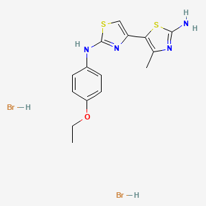 N~2~-(4-ethoxyphenyl)-4'-methyl-4,5'-bi-1,3-thiazole-2,2'-diamine dihydrobromide