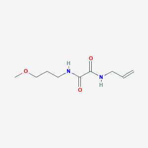 molecular formula C9H16N2O3 B5127051 N-allyl-N'-(3-methoxypropyl)ethanediamide 