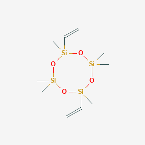 molecular formula C10H24O4Si4 B5127305 2,2,4,6,6,8-hexamethyl-4,8-divinyl-1,3,5,7,2,4,6,8-tetroxatetrasilocane 