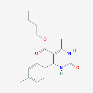 butyl 6-methyl-4-(4-methylphenyl)-2-oxo-1,2,3,4-tetrahydro-5-pyrimidinecarboxylate