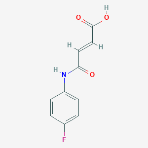 4-(4-Fluoroanilino)-4-oxobut-2-enoic acid