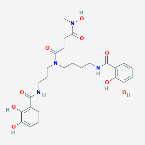 molecular formula C26H34N4O9 B051277 精子醇 CAS No. 117680-13-4