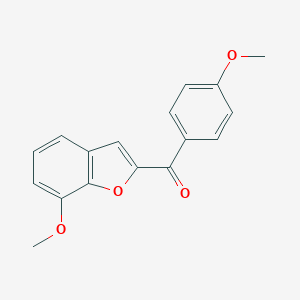 (7-Methoxy-1-benzofuran-2-yl)(4-methoxyphenyl)methanone