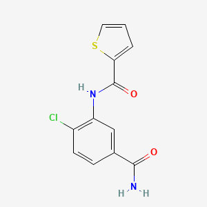 N-[5-(aminocarbonyl)-2-chlorophenyl]-2-thiophenecarboxamide