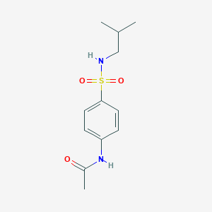 N-{4-[(isobutylamino)sulfonyl]phenyl}acetamide