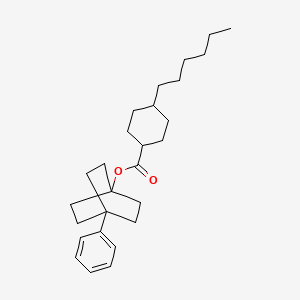 4-phenylbicyclo[2.2.2]oct-1-yl 4-hexylcyclohexanecarboxylate