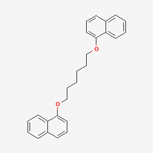 molecular formula C26H26O2 B5128314 1,1'-[1,6-hexanediylbis(oxy)]dinaphthalene 