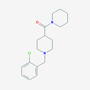 1-(2-chlorobenzyl)-4-(1-piperidinylcarbonyl)piperidine