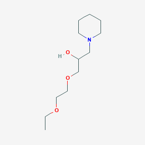 1-(2-ethoxyethoxy)-3-(1-piperidinyl)-2-propanol