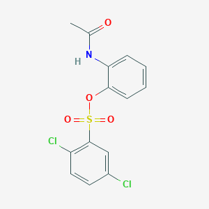 (2-Acetamidophenyl) 2,5-dichlorobenzenesulfonate