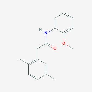 molecular formula C17H19NO2 B5128751 2-(2,5-dimethylphenyl)-N-(2-methoxyphenyl)acetamide 