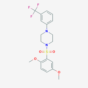1-[(2,5-Dimethoxyphenyl)sulfonyl]-4-[3-(trifluoromethyl)phenyl]piperazine