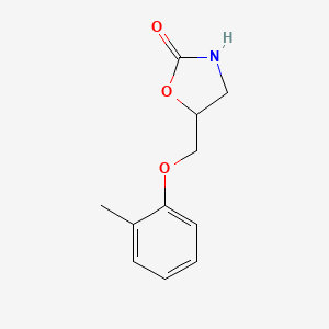 5-[(2-methylphenoxy)methyl]-1,3-oxazolidin-2-one