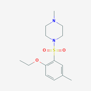 1-[(2-Ethoxy-5-methylphenyl)sulfonyl]-4-methylpiperazine