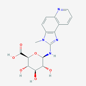 B051292 2-Amino-3-methylimidazo-(4,5-f)quinoline N-glucuronide CAS No. 122719-39-5