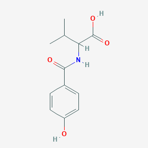 molecular formula C12H15NO4 B5129212 N-(4-hydroxybenzoyl)valine 