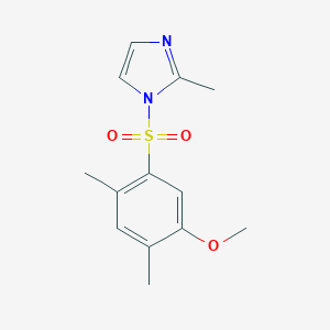 1-((5-methoxy-2,4-dimethylphenyl)sulfonyl)-2-methyl-1H-imidazole