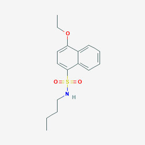 N-butyl-4-ethoxy-1-naphthalenesulfonamide